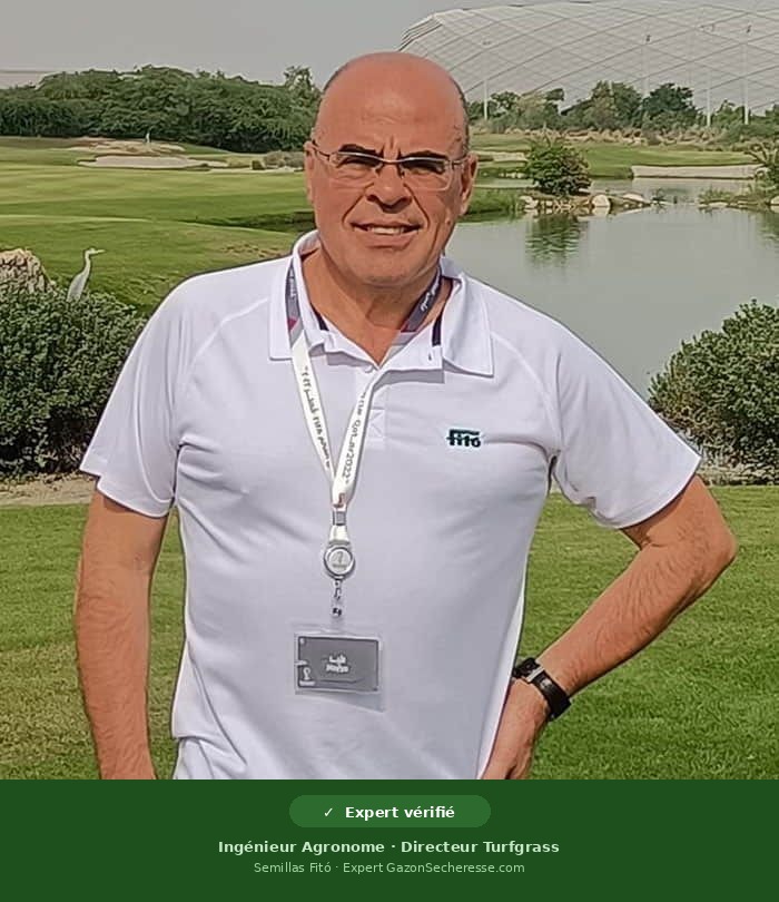 Josep Cirera Clotet, Ingénieur Agronome et Directeur Turfgrass chez Semillas Fitó, expert mondial des gazons naturels