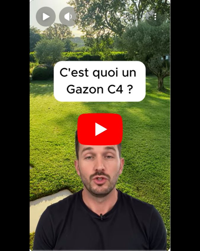 Qu'est ce qu'un gazon C4 ?