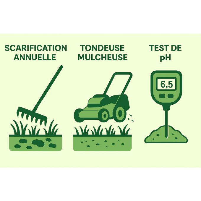 Comment conserver un bon sol pour son gazon