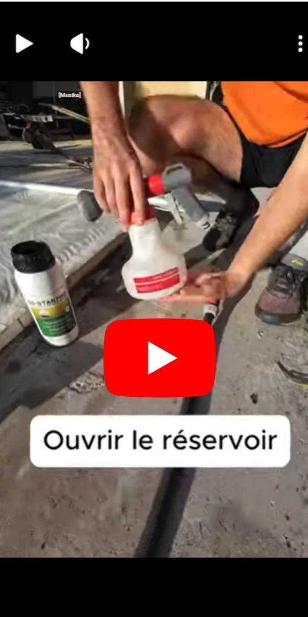 Tutoriel utilisation du pistolet mélangeur Aquamix