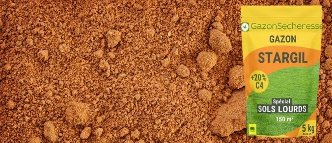Gazon spécial terrains argileux